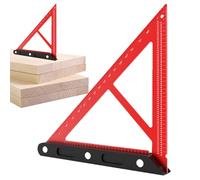 Woodworking, Multi-Angle Ruler for Measurements, Precision with Tracing Holes Ideal for Drawing, Carpentry, Carpentry and Architecture