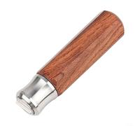 Woodworking Plane Screwdriver, Stainless Steel One-Slot Head (Ф17mm/1.5mm) with Rosewood Handle, 26X101mm Ergonomic Hex Grip, Anti-Slip Steel Ring for Precision Adjustments