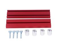 Woodworking Planing Stop & Bench Dog Kit | Aluminum Alloy Clamp for Workbench Table/Engraving Machine/Circular Saw | Secure Positioning Tool for Accurate Planing (17.8mm)