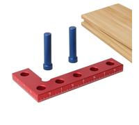 Woodworking Pocket Marking Square Gauge - Measuring Ruler, Minii Square Center Finding Tool | Sturdy Square Woodworking Tool - Med Tools