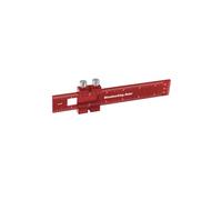 Woodworking Pocket Ruler 6/8/12 Inch Metal Slide Stop Marking Ruler Scribing Measure Tool For Woodworking T-types Hole Scribing Tool