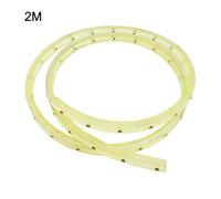 Woodworking Profiling Strip Flexible Curve Template Guide for Router, PU Polyurethane Shaping Tool with Brass Bushing, 1M or 2M Length, Green