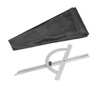 Woodworking Protractor Adjustable Angle Ruler, Carbon Steel Protractor, High - Accuracy 200 x 400mm Angle Finder for Carpentry Machining DIY Projects with Engraved Markings and