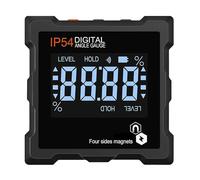 Woodworking Protractor, Digital Level Box Protractor Angle Finder Gauge Bevel Inclinometer with Magnetic Based Backlight Waterproof,Angle Measuring Tool