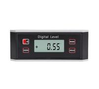 Woodworking Protractor, IP54 Aluminum Alloy Digital Level Box Electronic Angle Gauge Protractor Finder Bevel with Magnetic Base,Angle Measuring Tool