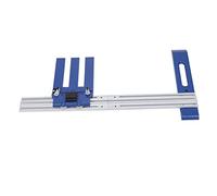 Woodworking Rail Cutter Track, Aluminum Alloy Circular Saw for Precision Carpentry, Adjustable Cutting Range 0-65cm