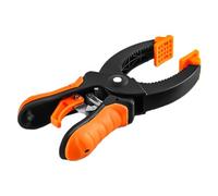Woodworking Ratchet Clamp - 25cm Heavy Duty Spring Clamps, Comfortable Grip Fasten Clips | Carpenter Tool for Furniture Assembly Daily Repairs Model Building Workshop DIY Projects Home Woodcraft