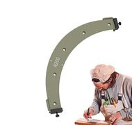 Woodworking Round Corner Radius Templates, Large Woodworking Corner Templates, Internal and External Routing Trimming Tool with Lightweight High-Strength Design