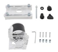 Woodworking Router Base Transparent 65mm ID Router Slotting Bracket Sturdy Lightweight Aluminum Alloy Acrylic for Woodworking Projects Furniture Crafts