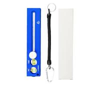 Woodworking Ruler Square, Metal Sliding Scriber, Anti Slip Marking Gauge, for Construction Engineering Framing Furniture Joinery Workshop Hobbyist Precision Measuring Tool Layout Marking 18.5x3.6cm