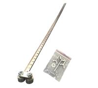 Woodworking Ruler - Stainless Steel 50 cm | Precise Wood Cutting Guide | Adjustable Precision Calibrator for Carpentry Crafts Wood Turning Mechanical Engineering Manufacturing