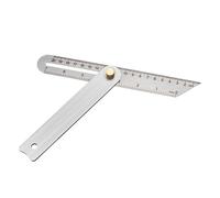 Woodworking Ruler - Stainless Steel Drawing Aid,Carpentry Tool Woodworking Ruler - for Home Renovation Furniture Building Modeling Projects Woodworkers
