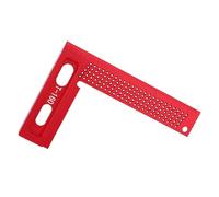 Woodworking Ruler, Straight Edge Tool Aluminum Alloy Marking Ruler Carpenter Tool Measurements Ruler for Measuring and Marking Woodworking Carpenters