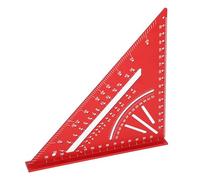 Woodworking Ruler Sturdy Aluminum Accurate Measurement Tool for Crafting