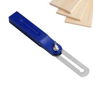 Woodworking Rulers With Slide Stop | Precision Metal T Track Adjustable Tools | Woodworking Square Ruler | for Tile Brick Stone Construction Family Site Factory Home Projects