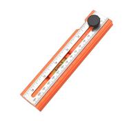 Woodworking Rules | Tracing Ruler | Adjustable Guide With Angle Markings 15°-90°, Spirit Level And Fixed Point Markings, Compact Woodworking Tool