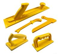 Woodworking Safety Push Handle For Table Saw Band Saw Planer Feed Pusher Sturdy Wood Grip Tool Enhanced Operator Protection Yellow Orange Red Dark Orange Size 42x4.2cm Pack Of 1(K)