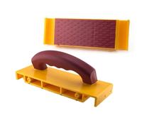 Woodworking Safety Push Handle with Ergonomic Rubber Grip and Diamond-Textured ABS for Slip-Resistant Control, 3-Way Force Design, for Precise Cutting in DIY and Professional Use