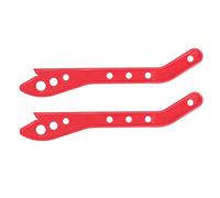 Woodworking Safety Push Stick for Table Saw Router Table Molding Machine and Jointer - Red Color Plastic Wood Guide Tool with Ergonomic Handle for Furniture Processing - 2 Pieces