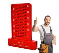 Woodworking Scribe Ruler - Horizontal and Vertical T-Type Measuring Gauge Tool,Precision Measuring Ruler - for Woodworking Carpentry Construction Drafting Home Engineering Industry Workshop