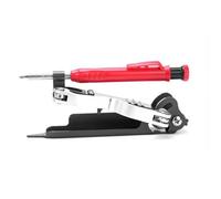 Woodworking Scriber Tool - Aluminum Alloy Scribe, Parallel Marking and Compass Design with Deep Hole Pencil | -Function DIY Woodworking Measuring Gauge Tool