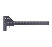 Woodworking Scribing Ruler,Marking Measuring Gauge T-Shaped Multifunctional Carpentry Tool,T-Shaped Design Allows for a Combination of Meter and T-Square