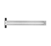 Woodworking Scribing T Rules High Accuracy Stainless Steel Measuring Marking Positioning Scribing T Ruler for Woodworking Decoration Design Carpentry 180mm 200mm 400mm (400mmT ruler)