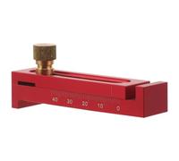Woodworking Seam Ruler 5-40mm Aluminium Alloy Gauge for Joinery