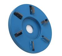 Woodworking Shaping Disc,Wood Grinding Wheel,6 Teeth Stump Remover Angle Grinder Wood Carving Disc Milling Cutter Angle Grinder Disc Carving Disc Shaping Polishing Grinding Wheel Disc