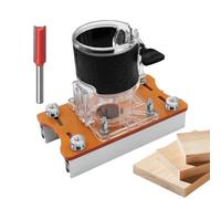 Woodworking Slotting Locator 2 In 1 Adjustable Portable Manual Grooving