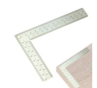 Woodworking Square - 1.97 x 3.94 Inch Stainless Steel Ruler, rafter Table Marking Guide, Accurate Millimeter Gauge for Workshop Construction | Construction Cutting Layout Blueprint Craft Aid