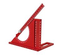 Woodworking Square - 112 mm Multi Angle Carpenter - Provractor | Ergonomic Table Protractor Tool | Rust-Coated Construction Tools for the Cabinet for Rafter Cutting
