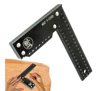 Woodworking Square, Machinist Square - Right Angle Ruler Carpenter Tools Multifunctional L Squares - Metal Ruler, Straight Edge Tool for Carpenters, Constructor