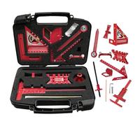 Woodworking Square - Measuring Gauge Tool, Multifunctional Speed Square Kit, Construction Flooring Layout, Home Garage Workshop Setup, Outdoor Industry Furniture Project Use 10-Piece Carpentry