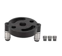 Woodworking Straight Hole Puncher, Aluminum Alloy Hand Held Tool, Durable and Rust - Precision Centering Claws, Easy to Use for Woodworking Projects (Black 4pc-A1)