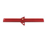 Woodworking T Track Ruler, Multifunctional Aluminum Alloy Wood Measuring Angle Ruler with Clear Scale, Portable Sliding T - Slot Ruler for Carpenters and DIY Woodworkers (40cm)