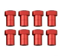Woodworking Table Dog Clamp Set of 8 Made from Aluminum Alloy to Provide Strong Workpiece Hold Down on Workbenches With Standard Dog Holes (19MM red)