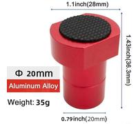 Woodworking Table Stop, 20mm Aluminum Alloy Dogs for Workbenches, Non-Slip, Low-Profile Design, Compatible with Tenon Jigs