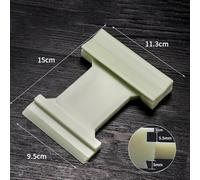 Woodworking Tapping Block for Laminate and Chipboard Floor Installation - Nylon Material with Four-Slot Design, for Durable and Comfortable Handling (A)