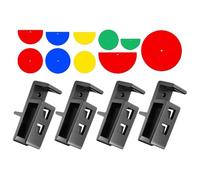 Woodworking Teaching Set - ABS 7.5 x 2.4 x 1.8 cm | Scribe Accessories for Furniture Cabinets with Precision Marking, DIY Installation, Carpenter's Tools Mounting Kit | For Professionals and Hobby