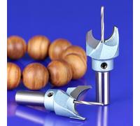 Woodworking Tool Carbide Buddha Beads Ball Milling Cutter Router Bit Drill Bits 8mm 22mm for Precision Bead Crafting (10*8mm )