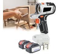 Woodworking Tool Kit, 10 in 1 Cordless Power Tool Combo with 2 x 6.0Ah Batteries & Tool Box, Ideal for Home and Garden Projects, Durable & Versatile