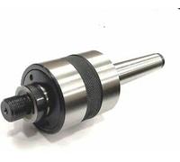 Woodworking Turning Tools Revolving Center MT2, Live Tailstock Chuck Adapter 1.1/8" x 12 TPI, 2 Morse Taper (2MT)