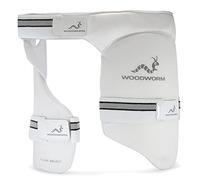 Woodworm Cricket Flame Mens Dual Thigh Pad/Inner Thigh Lower Body Protector, RH