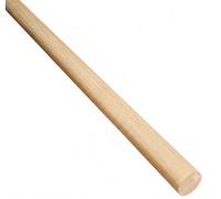 Woodworx Premium Solid Pine 1.2M Indoor Stair Handrail - Pole Only - 40mm Diameter - 5Yr Guarantee