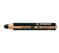 STABILO Pencil Woody 3-in-1 Multi-Talented Black