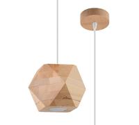 Pendant lamp WOODY natural wood