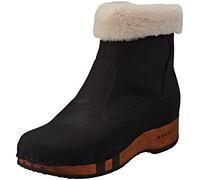 Woody Women's Elke Ankle Boot, Oiled Leather Nero, 6.5 UK