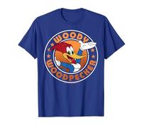 Woody Woodpecker Circular Stamp T-Shirt