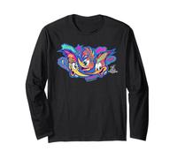 Woody Woodpecker Neon Street Style Catchphrases Long Sleeve T-Shirt